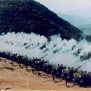 155mm K-55 18문 TOT사격 이미지