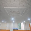 공룡PC | 시스템에어컨설치 사무실 천장형 냉난방기 40평형 설치작업 후기 공룡시스템에어컨