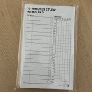 [문구 추천] 모닝 글로리 10분 스터디 메모 패드 리뷰 _ (실제 사용 후기)