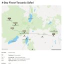 한국교회 경로식당 | [엄마랑 아프리카] ① 탄자니아 : 세렝게티 응고롱고로 사파리 3박 4일 투어 이동 경로 &amp; 후기