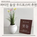 우드스푼 | 돌상에 감성 한스푼 파티진 우드포스터 제작 후기