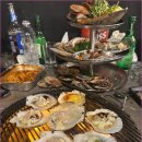 명성타워 | 을왕리맛집 청춘조개, 바다 보며 즐기는 가리비 타워와 라면 후기