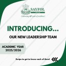 Senior Leadership Team for the upcoming Academic Year 2025/2026. 이미지