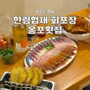 옹포횟집 | 제주 한림협재 회포장 옹포횟집 고등어 딱새우회 후기