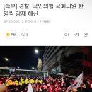 [속보] 경찰, 국민의힘 국회의원 한 명씩 강제 해산 이미지