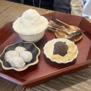 팥꽃빙수 이미지