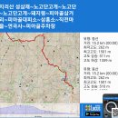 지리산 성삼재~노고단고개~노고단~노고단고개~돼지령~피아골삼거리~피아골대피소~삼홍소~직전마을~연곡사~피아골주차장 gpx [참고용] 이미지