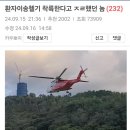 보배펌)환자이송헬기 착륙한다고 ㅈㄹ했던 놈 이미지