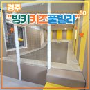 피터팬펜션B | 경주 감포 독채펜션 &lt;빙키키즈풀빌라&gt; A동 후기 (feat. 트램폴린, 암벽등반, 주방놀이, 미온수무료 실내...