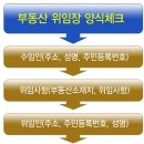 부동산위임장 양식 체크사항 이미지