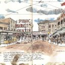 일상풍경 어반스케치 이미지