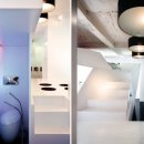 Small Apartment Futuristic Interior Design 이미지
