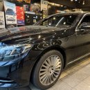 경원카오토샵 | 벤츠카플레이 안드로이드오토 W222 S클래스에 터치까지 작동되게 해드렸습니다