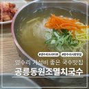 공릉동 원조 멸치국수 옥련점 | 콩국수 강추하는 두물머리 맛집 공릉동원조멸치국수 양수리직영점 방문후기