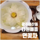 다원예뜰 | 광주 용산동 핫플 다원예뜰 카페 연꽃차 후기 : 연꽃차 효능, 부작용