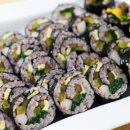 김치 부침개 김밥 이미지