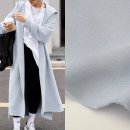 초광폭 코튼면 다이마루 3단 쭈리원단 파스텔 스카이 이미지