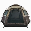 짐헥사곤 | 어반캠퍼 헥사곤 원터치 육각텐트 피크닉 쉘터 그늘막 캐노피 캠핑텐트 알파인화이트