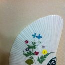 압화체험강사 | 교내체험학습[자연/생태 체험 후기] 000초등 학교의 압화부채 만들기