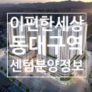 수성대림 이편한세상상가 앞 | e편한세상동대구역센텀스퀘어모델하우스방문기(이편한세상)/위치/배치도/평면도/구조