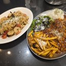정성카서비스 | [대구 서구] 평리동 파스타 맛집 퓨레카 등심 돈까스와 새우 알리오올리오 후기