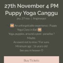 퍼피안 | 발리 짱구 퍼피요가(예약방법,내돈내산 후기)