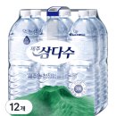 첨단기업로2L(2)-12 | “냉장고에 항상 있는 생수 – 제주삼다수 그린 무라벨 2L 12병 후기”