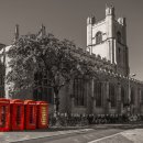 공중전화 부스 옆 이미지