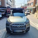 렉스턴스포츠 칸 가이아 중고 루프탑텐트 2인용 부부 캠핑 미니멀하게