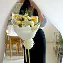 경산꽃집 | 대구 꽃집 : 경산 플라워스위트피, 노랑 꽃다발 후기