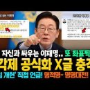 내각제 공식화 X글 충격! 과거 자신과 싸우는 이재명! 명적명~ 명명대전! '연임 개헌' 직접 언급! 대통령, 또 일반인 좌표찍기! 이미지