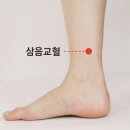 요실금 혈자리/삼음교/음릉천/곤륜혈/테게혈/대돈혈 이미지