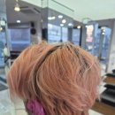 오렌지라인 | 경성대미용실염색 레드오렌지탈색염색 성공적인후기아르떼헤어라인