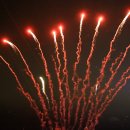 여수 미남크루즈에서 선상불꽂놀이 이미지