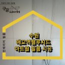 경기도 수원시 영통구 효원로258번길 | 수원 인테리어필름, 매교역팰루시드 공동구매 1호세대 아트월 시공 후기