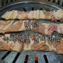 녹차밀면갈비마을