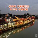 중국 상하이 가볼 만한 곳 근교 여행 (+맛집), 주자자오 주가각 수향마을