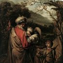 하갈을 떠나보내는 아브라함(Abraham dismising Hagal) : 파브리시우스 바렌트(Fabritius Barent: 1624 이미지