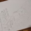 수채화어반스케치 이미지