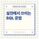 [SSS급 인재] 엑셀보다 쉽게 시작하는 성과 치트키, SQL | ［마케터의 SQL 독학 일기］실전에서 쓰이는 SQL 문법