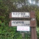 용문산(1,157 m) ~ 도일봉(864 m) 한강기맥 산행 이미지