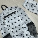 하이산 초경량 컴팩트 포켓백 V1 도트화이트 :서면 롯데백화점 부산본점 팝업스토어 내돈내산후기 착용샷
