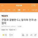 쿠팡과 결별한 CJ, 알리와 전격 손잡아 이미지