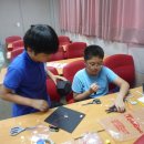 여름철 별자리 모형 이미지