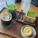 고덕역 [카페제이] 말차 디저트 모나카 내돈내산 후기