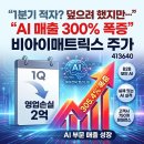 "1분기부터 적자라길래 덮으려 했다…" 알고 보니 AI 매출만 300% 뛴 비아이매트릭스 주가