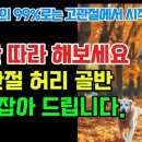 5분만 따라 해보세요 고관절 허리 골반 통증 잡아 드립니다. | 노년 |오십견 류머티스 퇴행성 | 고관절혁명 이미지