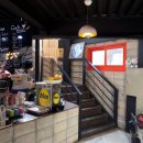 호수와 소나무 이미지