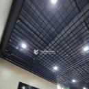 (주)그리드디자인 | [안산]150각 그리드루바 천장 및 스크린루버 벽체 시공후기