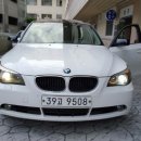 BMW 520I 흰색 출퇴근용도 차량 관리 특 A급/ 630만원 판매중/실사진첨부 이미지